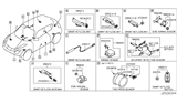 Diagram for 2017 Nissan Juke Air Bag Control Module - K8820-3PU0A