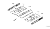 Diagram for Nissan Juke Floor Pan - G4320-1KDEA