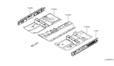 Diagram for 2015 Nissan Juke Floor Pan - G4320-3YWMA