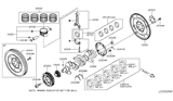 Diagram for 2013 Nissan Juke Crankshaft Gear - 13021-CK80A