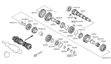 Diagram for 2013 Nissan Juke Synchronizer Ring - 32604-7N60A