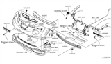 Diagram for 2015 Nissan Juke License Plate - 96210-1KM0A