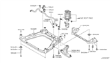 Diagram for Nissan Rogue Sway Bar Bushing - 54613-JG03A