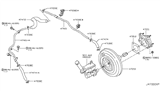 Diagram for Nissan Brake Booster Vacuum Hose - 47472-1KA2A
