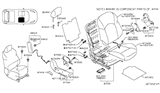 Diagram for 2017 Nissan Juke Seat Cushion - 87310-4DR3A