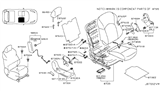 Diagram for 2012 Nissan Juke Seat Cushion - 87311-1KA0A