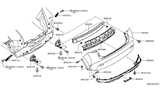 Diagram for 2016 Nissan Juke Bumper - 850B2-3YM0A