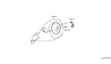 Diagram for 2018 Nissan Rogue Sport Steering Column Cover - 48474-1KK1A