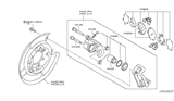 Diagram for Nissan Juke Brake Caliper - 44001-1KD0A