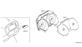 Diagram for 2012 Nissan Juke Tachometer - 24820-1KM0A