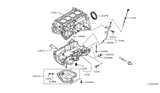 Diagram for Nissan Juke Dipstick Tube - 11150-1KC0A