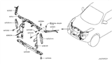 Diagram for 2015 Nissan Juke Radiator Support - 62511-1KM0H