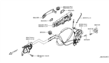 Diagram for 2012 Nissan Juke Door Handle - 80671-1KA0B