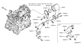 Diagram for 2011 Nissan Juke Catalytic Converter - 208A2-1TX0A