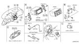 Diagram for 2011 Nissan Juke Antenna - 25975-1KA0A