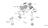 Diagram for Nissan Juke Emblem - 14041-3YM0A