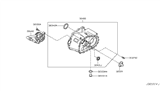 Diagram for 2016 Nissan Juke Clutch Slave Cylinder - 306A0-JA60D