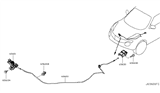 Diagram for 2017 Nissan Juke Hood Latch - 65601-3YM0C