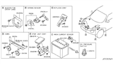 Diagram for 2013 Nissan Juke Air Bag Sensor - K8581-1KL0A