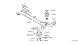 Diagram for 2015 Nissan Juke Axle Beam - 55501-1KA0D