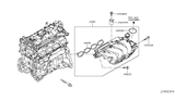 Diagram for 2017 Nissan Juke Intake Manifold Gasket - 14035-1KC0B