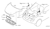 Diagram for 2017 Nissan Juke Hood - F510M-1KAMA