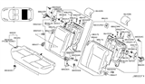 Diagram for Nissan Juke Seat Cushion - 88300-1KA2A