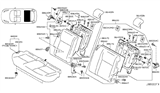 Diagram for 2013 Nissan Juke Seat Cushion - 88300-1KA1A