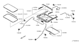 Diagram for 2012 Nissan Juke Sunroof - 91210-1KA0B