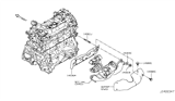 Diagram for 2012 Nissan Juke Exhaust Manifold Gasket - 14036-1KC0A