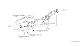 Diagram for 1983 Nissan 720 Pickup Ignition Lock Assembly - 48710-18W00