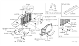 Diagram for 1980 Nissan 720 Pickup Fan Shroud - 21477-04W01