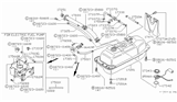 Diagram for 1980 Nissan 720 Pickup Fuel Tank - 17202-07W10