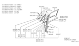 Diagram for Nissan 720 Pickup Weather Strip - 80820-27W00