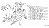 Diagram for 1984 Nissan 720 Pickup Cylinder Head Gasket - 10101-09W26