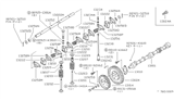 Diagram for Nissan Datsun 810 Exhaust Valve - 13202-N0400