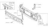 Diagram for 1983 Nissan 720 Pickup Air Duct - 62860-09W00