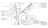 Diagram for 1982 Nissan 720 Pickup Rack And Pinion - 48103-01W00