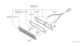 Diagram for 1982 Nissan 720 Pickup Side Marker Light - 26121-01W00