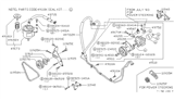 Diagram for Nissan 720 Pickup Power Steering Hose - 49723-54W01