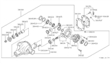 Diagram for Nissan 720 Pickup Differential - 38421-P0100