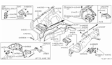 Diagram for Nissan 720 Pickup Wheelhouse - 64100-10W00