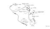 Diagram for Nissan Throttle Cable - 18200-04W00