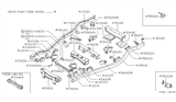 Diagram for 1986 Nissan 720 Pickup Engine Mount - 11336-B5000