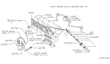 Diagram for Nissan 720 Pickup Fuel Injector - 16600-64W01