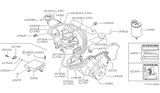 Diagram for 1985 Nissan 720 Pickup Engine Control Module - 23710-89W00