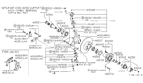 Diagram for 1984 Nissan 300ZX Wheel Stud - 40222-22001