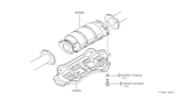 Diagram for 1979 Nissan 200SX Catalytic Converter - 20802-P8110