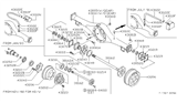 Diagram for 1996 Nissan Hardbody Pickup (D21U) Wheel Stud - 40222-A0800