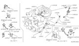 Diagram for 1982 Nissan 720 Pickup EGR Valve - 14956-H7202